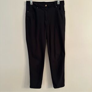 Lululemon Women's Black ABC/Commission Pant Slim Stretch Size 4-6